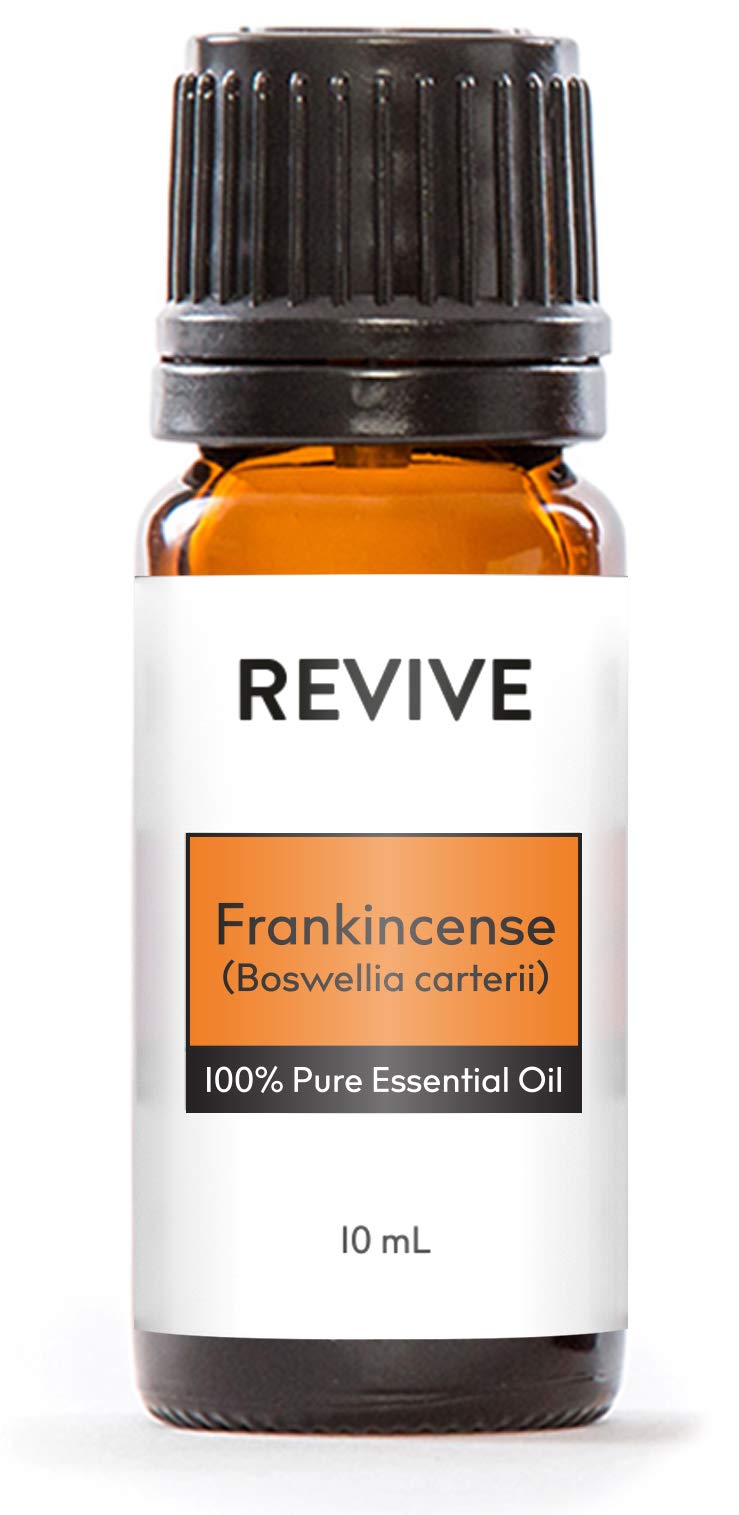 Frankincense Boswellia Carterii 10mL Essential Oil by Revive Essential Oils -100% Pure Therapeutic Grade, Diffusion, Massage, Aromatherapy, Skin & Hair Care, Cruelty Free, Unrefined with No Fillers
