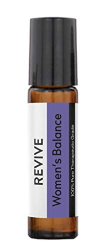 Women's Balance Essential Oil Roll-On by Revive Essential Oils - 100% Pure Therapeutic Grade, for Diffuser, Humidifier, Massage, Aromatherapy, Skin & Hair Care