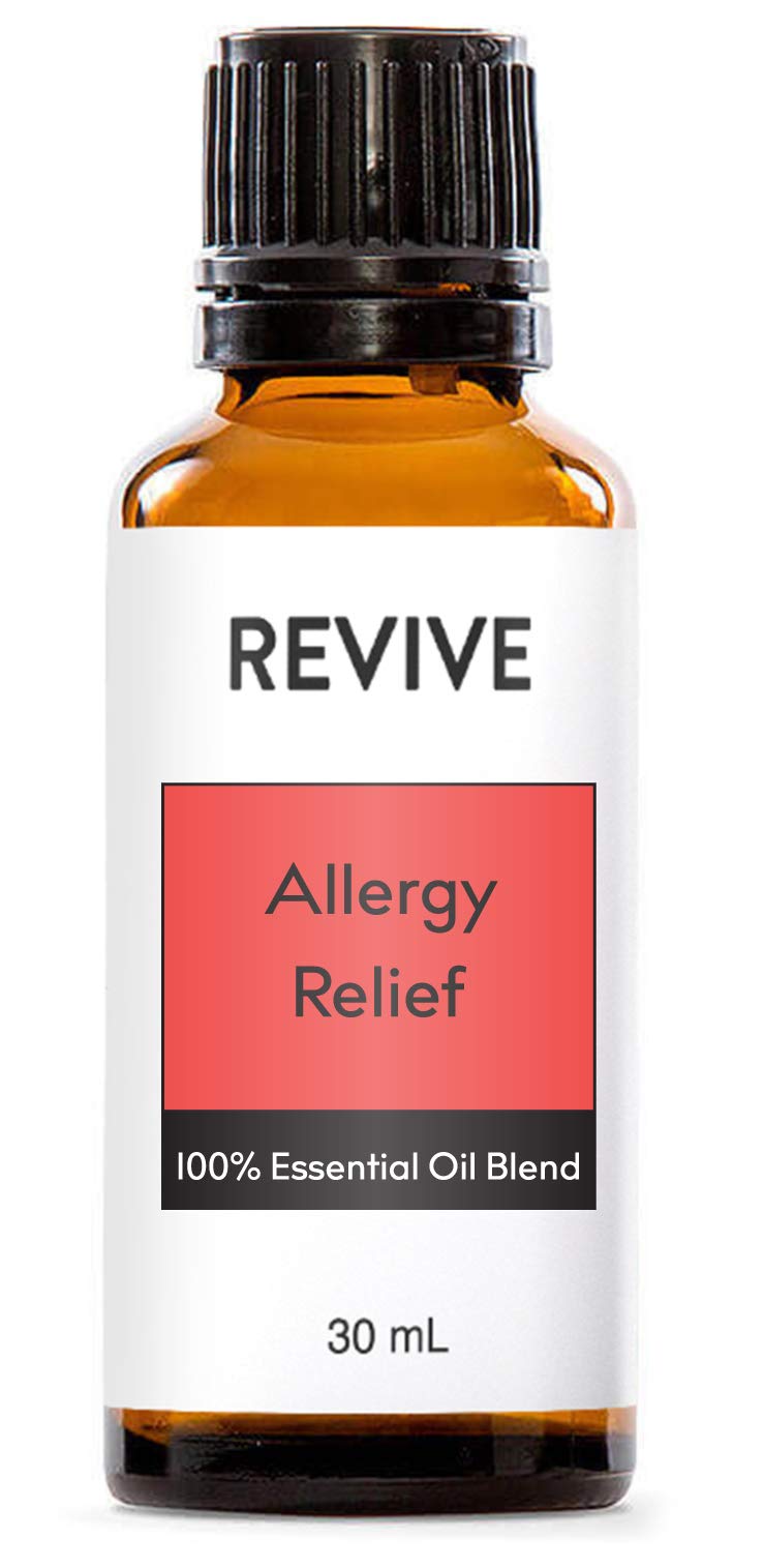 Allergy Relief Essential Oil Blend 30mL by Revive Essential Oils - 100% Pure Therapeutic Grade, for Diffuser, Humidifier, Massage, Aromatherapy, Skin & Hair Care