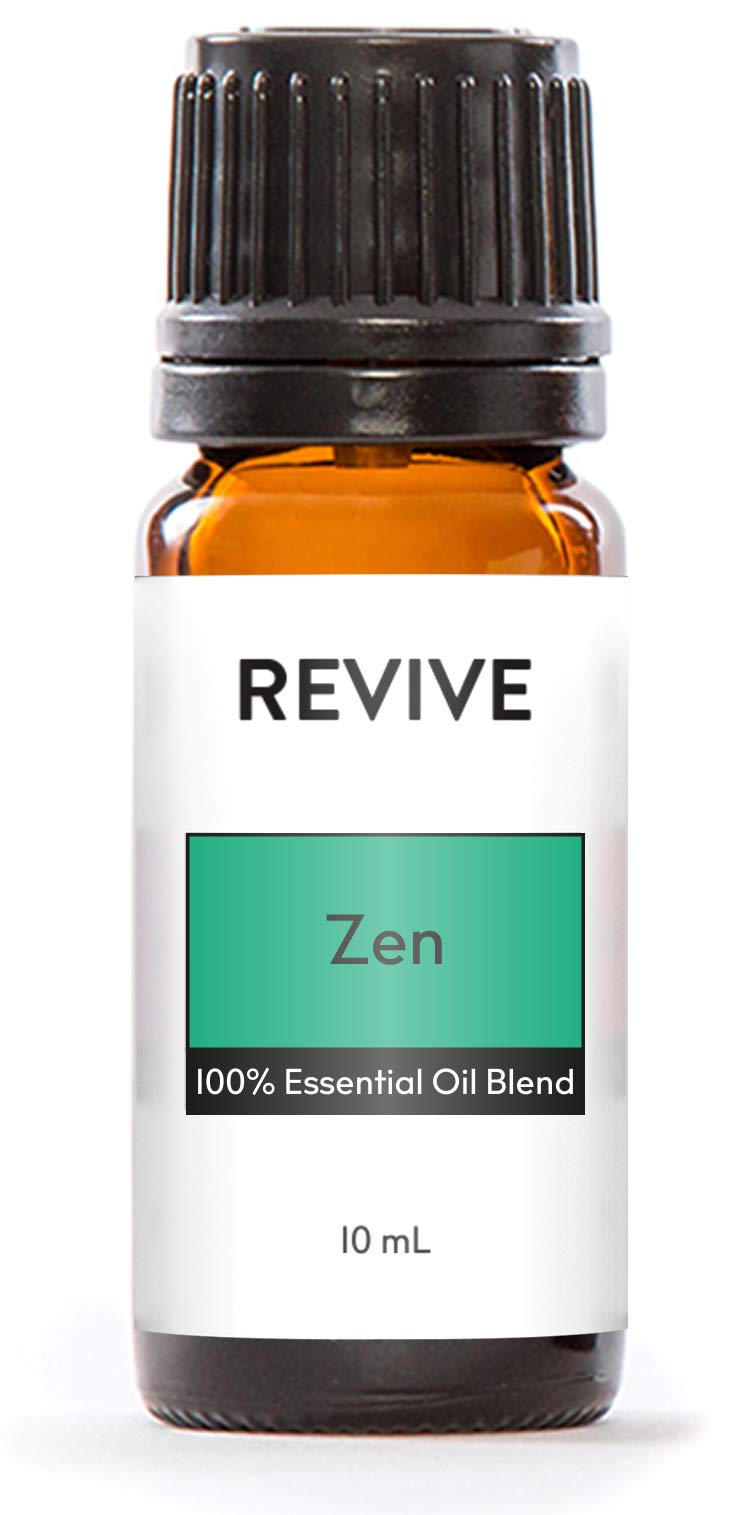 Zen Essential Oil Blend by Revive Essential Oils - 100% Pure Therapeutic Grade, for Diffuser, Humidifier, Massage, Aromatherapy, Skin & Hair Care