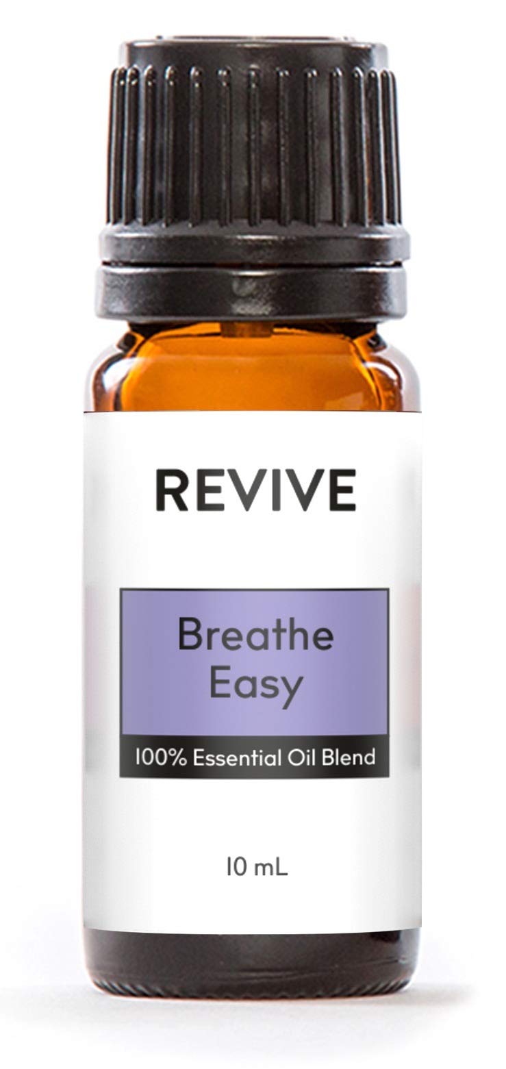 Breathe Easy Essential Oil Blend by Revive Essential Oils - 100% Pure Therapeutic Grade, for Diffuser, Humidifier, Massage, Aromatherapy, Skin & Hair Care