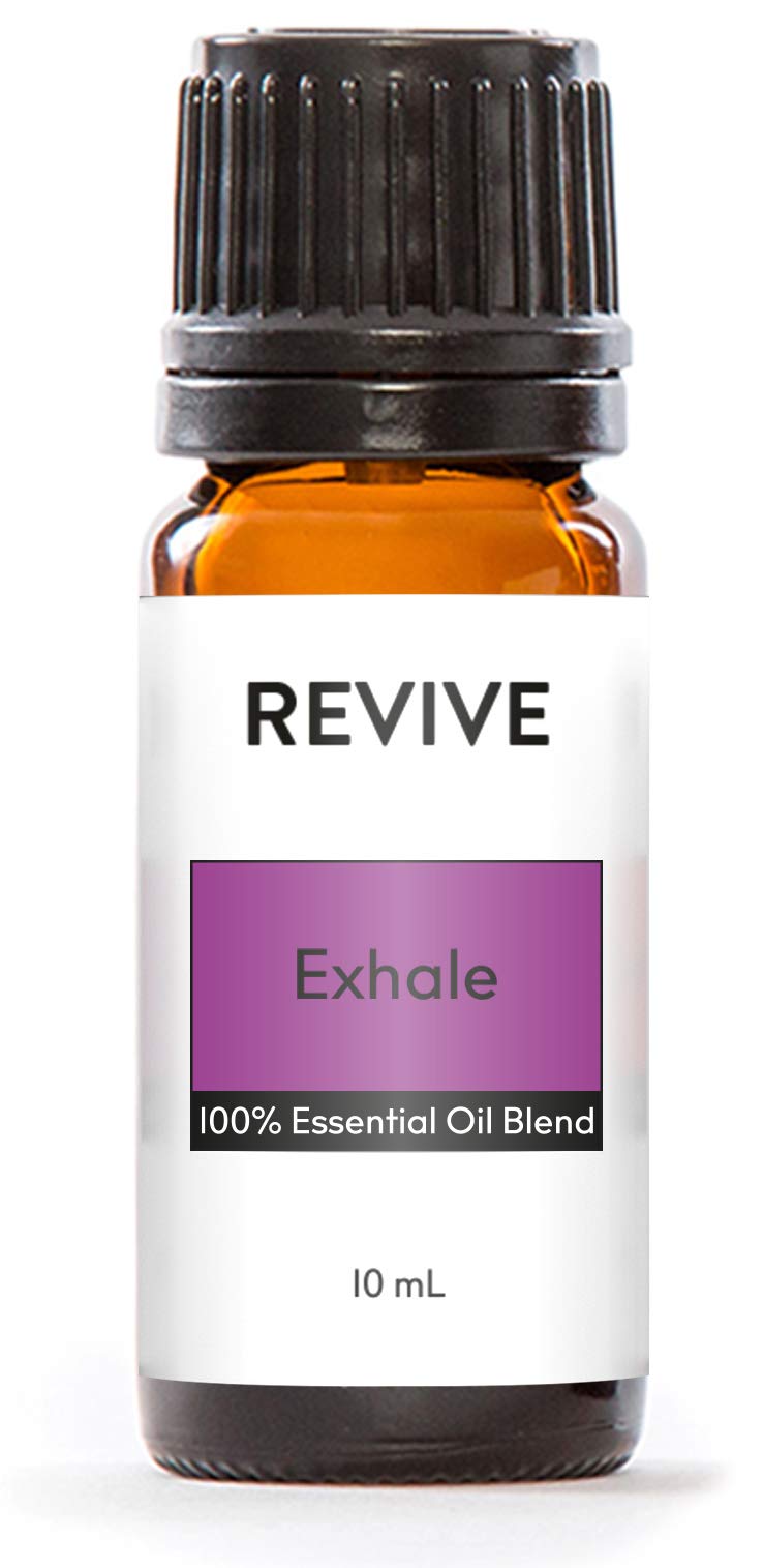 Exhale Essential Oil Blend by Revive Essential Oils - 100% Pure Therapeutic Grade, for Diffuser, Humidifier, Massage, Aromatherapy, Skin & Hair Care