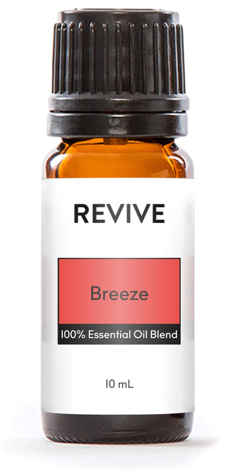 Breeze Essential Oil Blend by Revive Essential Oils - 100% Pure Therapeutic Grade, for Diffuser, Humidifier, Massage, Aromatherapy, Skin & Hair Care