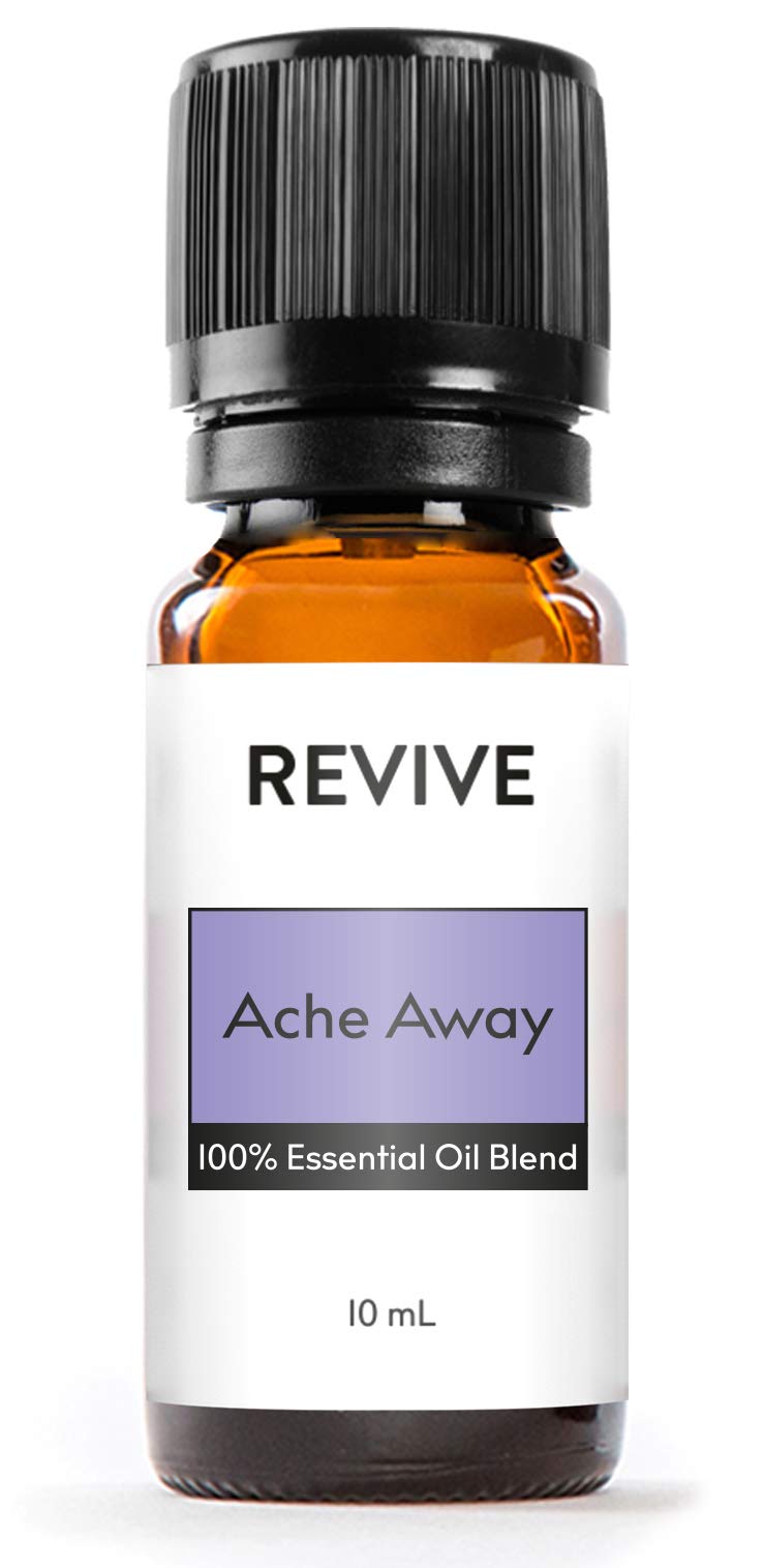 Ache Away Essential Oil Blend by Revive Essential Oils - 100% Pure Therapeutic Grade, for Diffuser, Humidifier, Massage, Aromatherapy, Skin & Hair Care