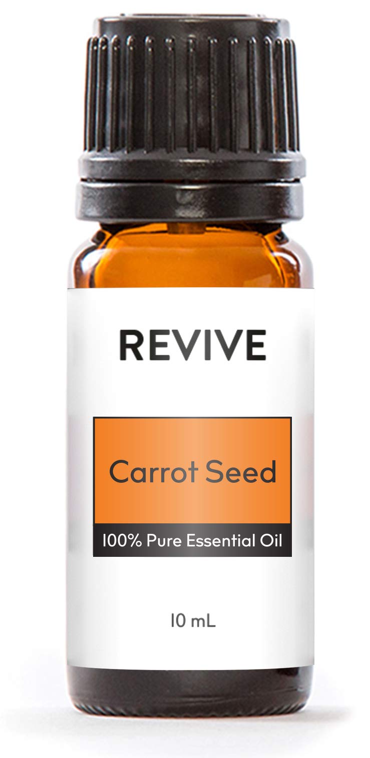 Carrot Seed Essential Oil by Revive Essential Oils - 100% Pure Therapeutic Grade, for Diffuser, Humidifier, Massage, Aromatherapy, Skin & Hair Care