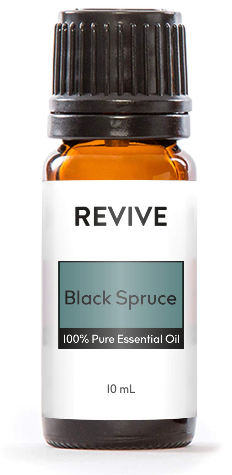Black Spruce Essential Oil by Revive Essential Oils - 100% Pure Therapeutic Grade, for Diffuser, Humidifier, Massage, Aromatherapy, Skin & Hair Care