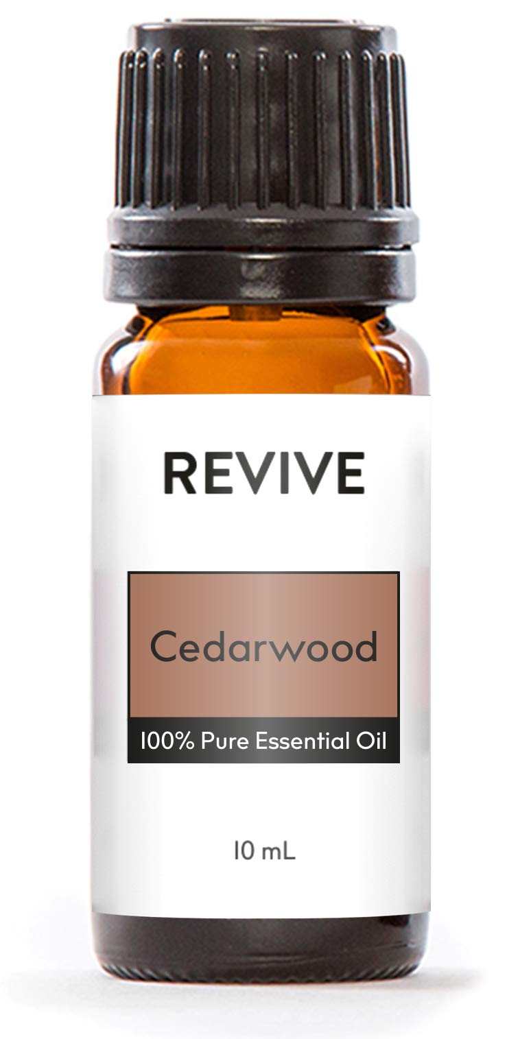Cedarwood Essential Oil by Revive Essential Oils - 100% Pure Therapeutic Grade, for Diffuser, Humidifier, Massage, Aromatherapy, Skin & Hair Care