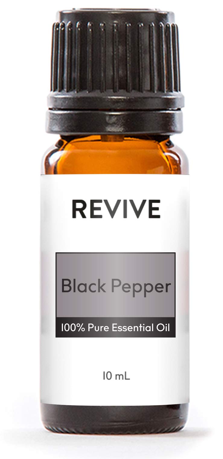 Black Pepper Essential Oil by Revive Essential Oils - 100% Pure Therapeutic Grade, for Diffuser, Humidifier, Massage, Aromatherapy, Skin & Hair Care