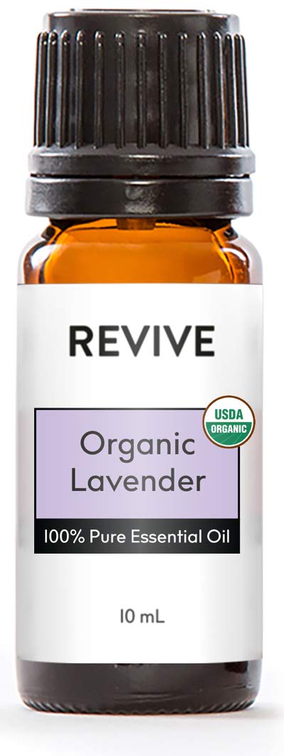 USDA Certified Organic Lavender by Revive Essential Oils - 100% Pure Therapeutic Grade, for Diffuser, Humidifier, Massage, Aromatherapy, Skin & Hair Care - Unrefined Oils with No Fillers.