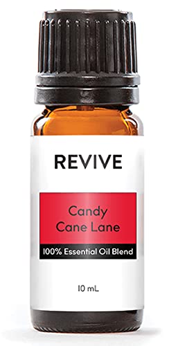Candy Cane Lane Essential Oil Blend 10mL by Revive Essential Oils - 100% Pure Therapeutic Grade, for Diffuser, Humidifier, Massage, Aromatherapy, Skin & Hair Care